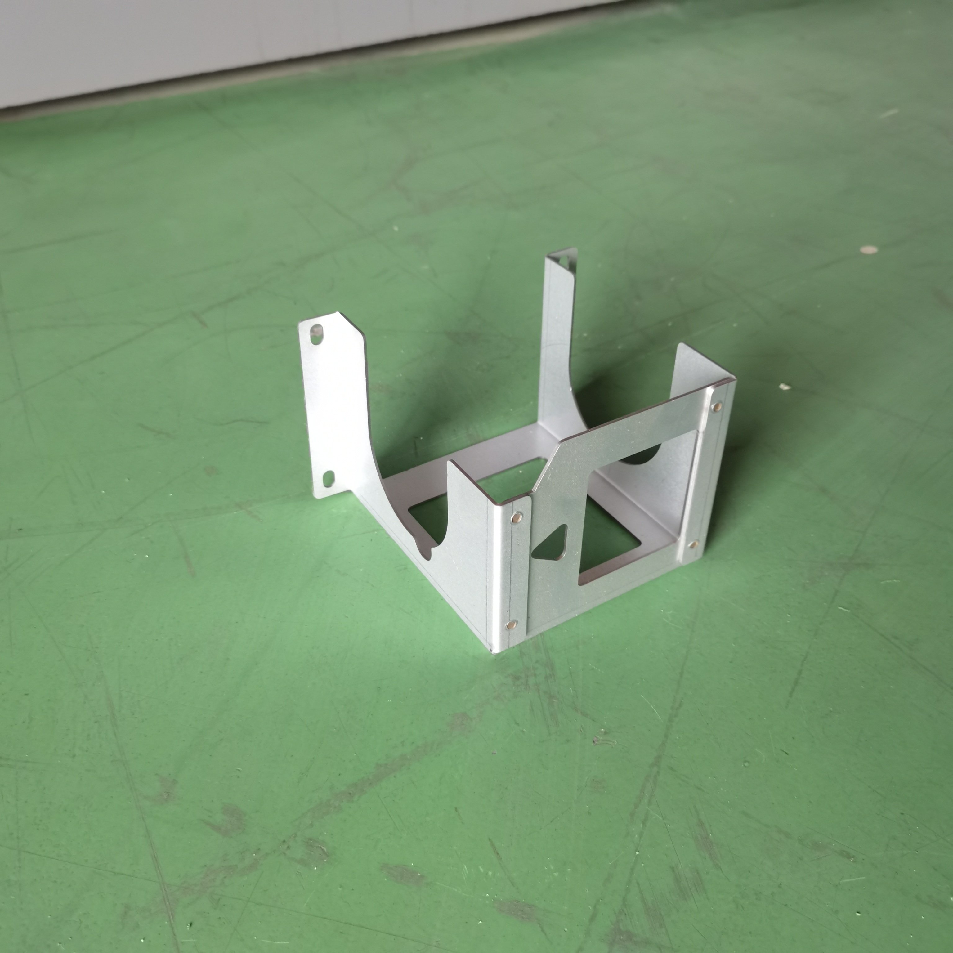 Custom bending stamping works enclosure box processing parts welding service stainless aluminium steel sheet metal fabrication