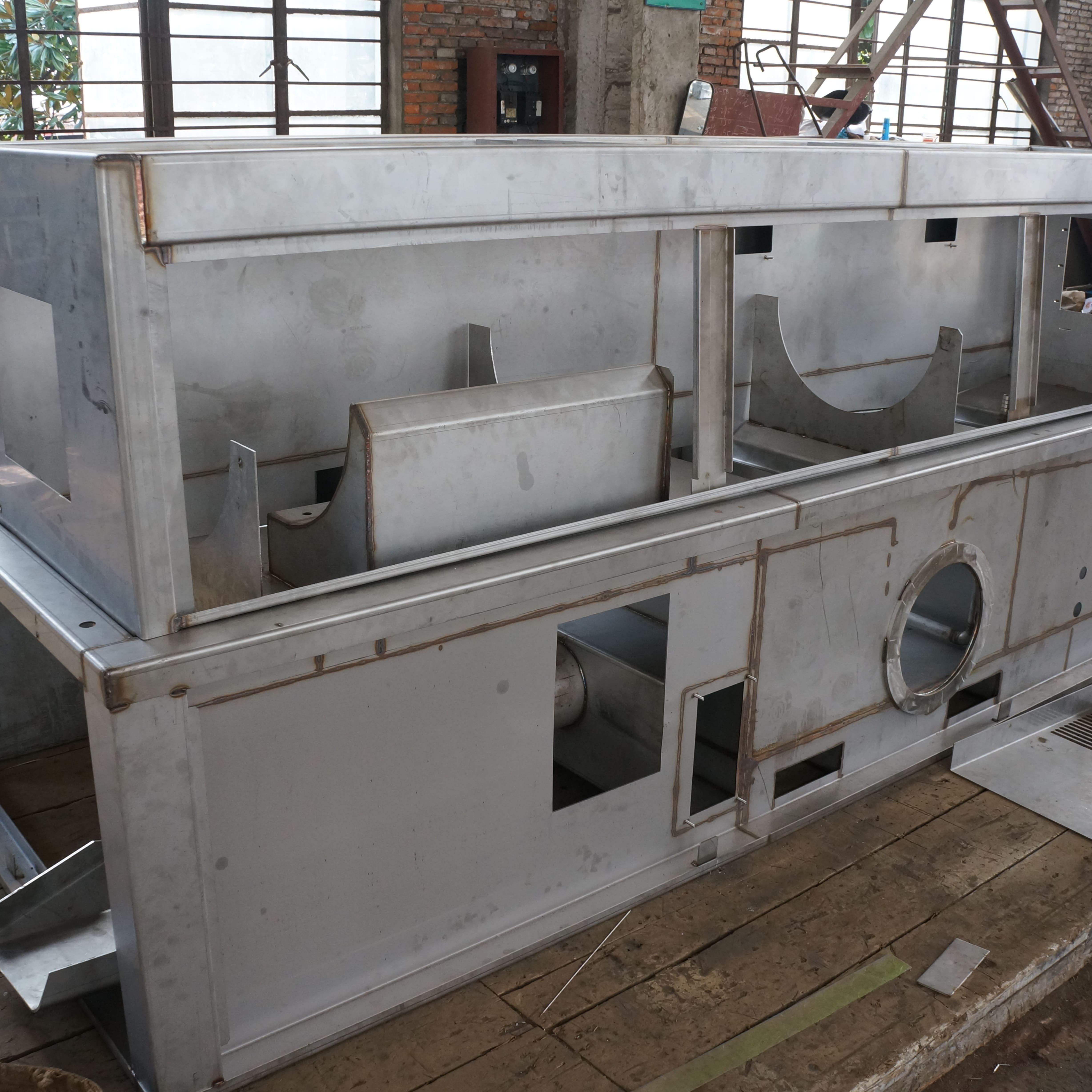 Oem Odm Customization Processing Heavy Large Metal Stainless Steel Fabrication Welding Service