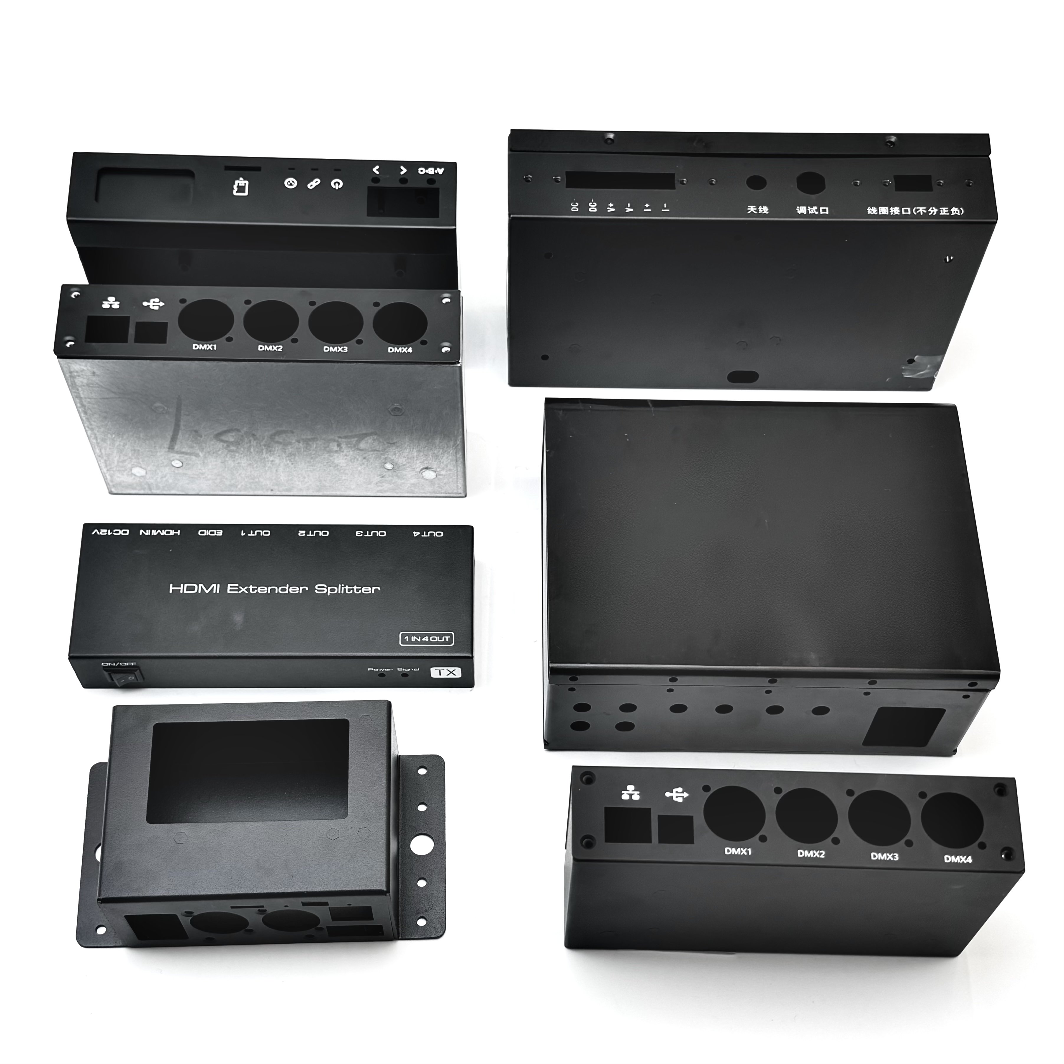 Custom Welded Aluminum Cabinet Box Customized Service Sheet Metal Fabrication Welding Box Sheet Metal Work Product Fabrication