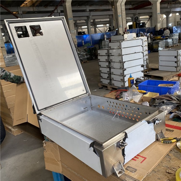 Customized electric Enclosure box Sheet Metal Cutting Bending Welding Products Stainless Steel Sheet Metal Fabrication