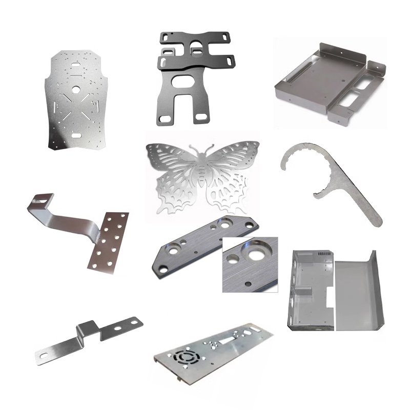 Custom Sheet Metal Fabrication Stainless Steel Laser Cutting Bending Service Steel Iron Aluminum Laser Cutting Part
