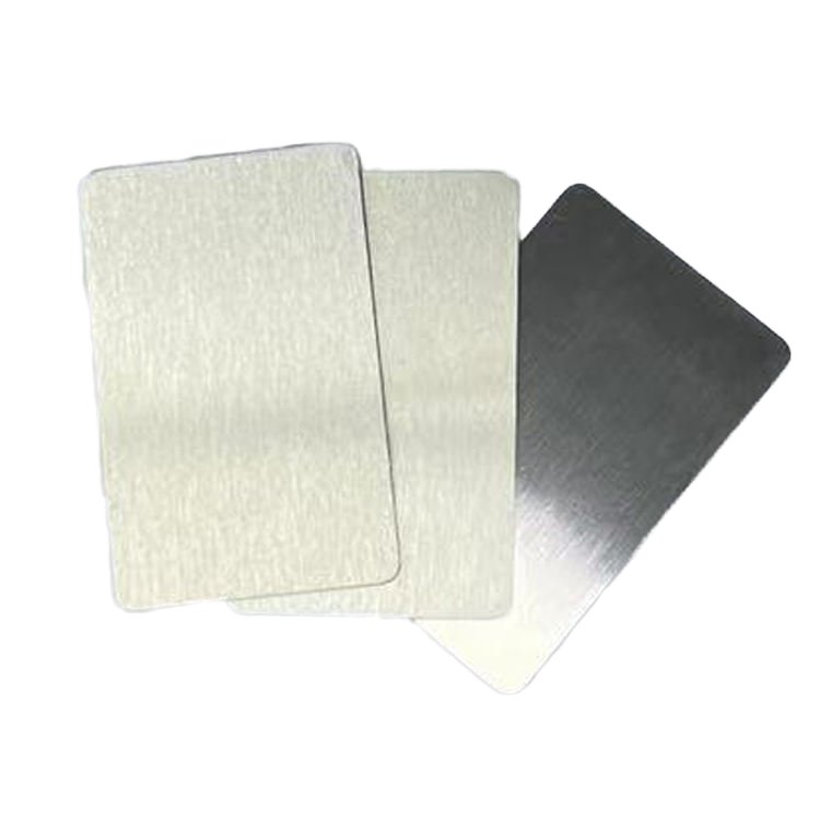 Customized Logo Business Card Promotional Advertising Carving Stainless Steel Metal Sheet Metal Fabrication