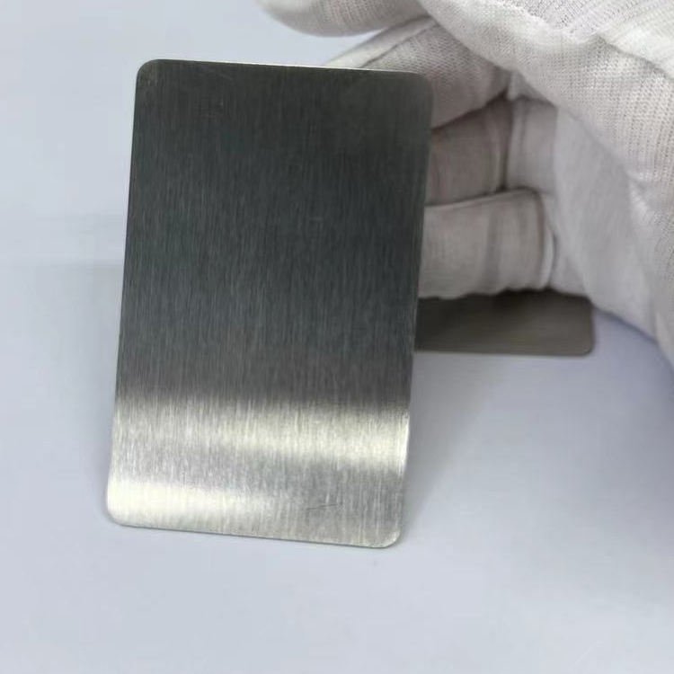 Customized Logo Business Card Promotional Advertising Carving Stainless Steel Metal Sheet Metal Fabrication