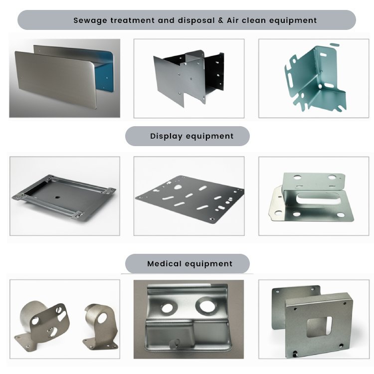 Medical equipment terrence cylindrical aluminum bending stamping cabinet large furnish bending stamping sheet metal fabrication