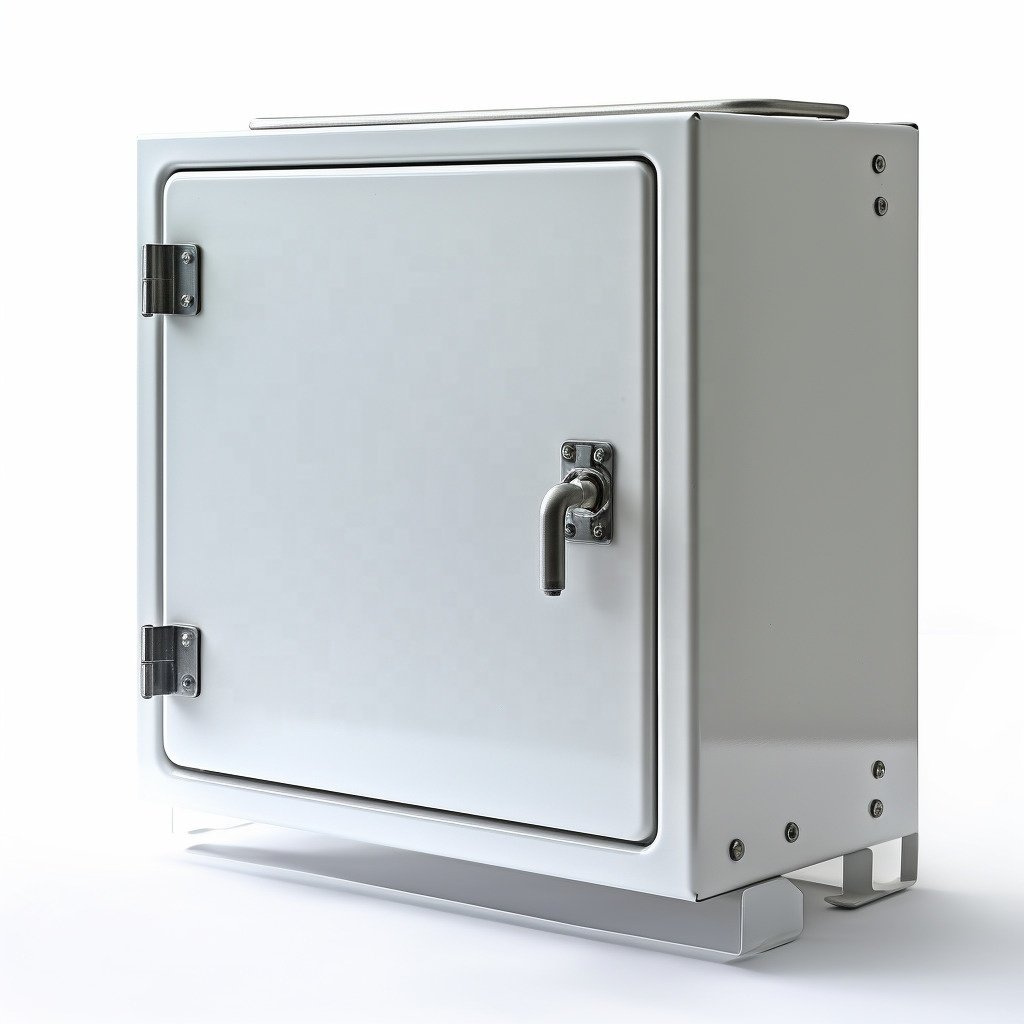 Custom Stainless Steel Aluminum sheet metal fabrication enclosure metalworkanodizing aluminum sheet metal enclosure case