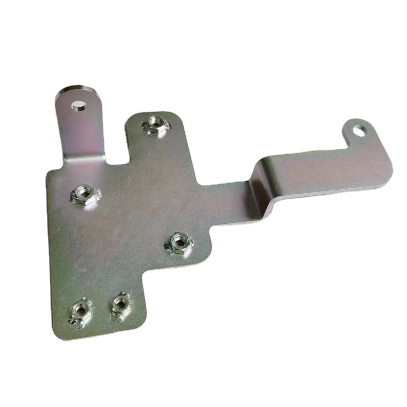 OEM Custom Carbon Steel Aluminum Laser Cutting Parts Metal Bending Welding Galvanizing Processing Sheet Metal Fabrication