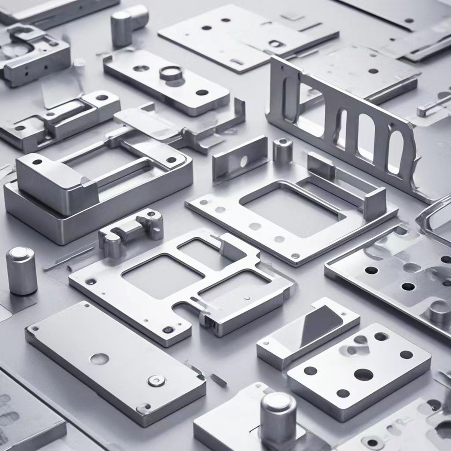 Custom Aluminium Sheet Metal Enclosure Laser Cutting Service Stainless Steel Metal Parts Sheet Metal Fabrication