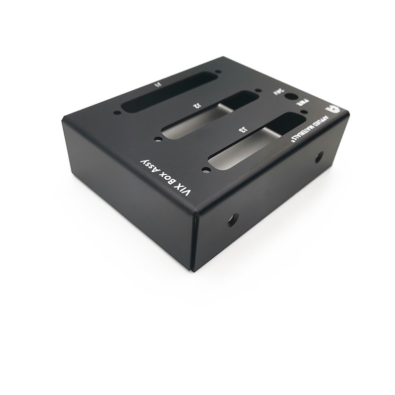 Custom Metal Enclosure Services Laser Cut Steel Stainless Steel Iron Case Stamping Bending Parts Sheet Metal Fabrication