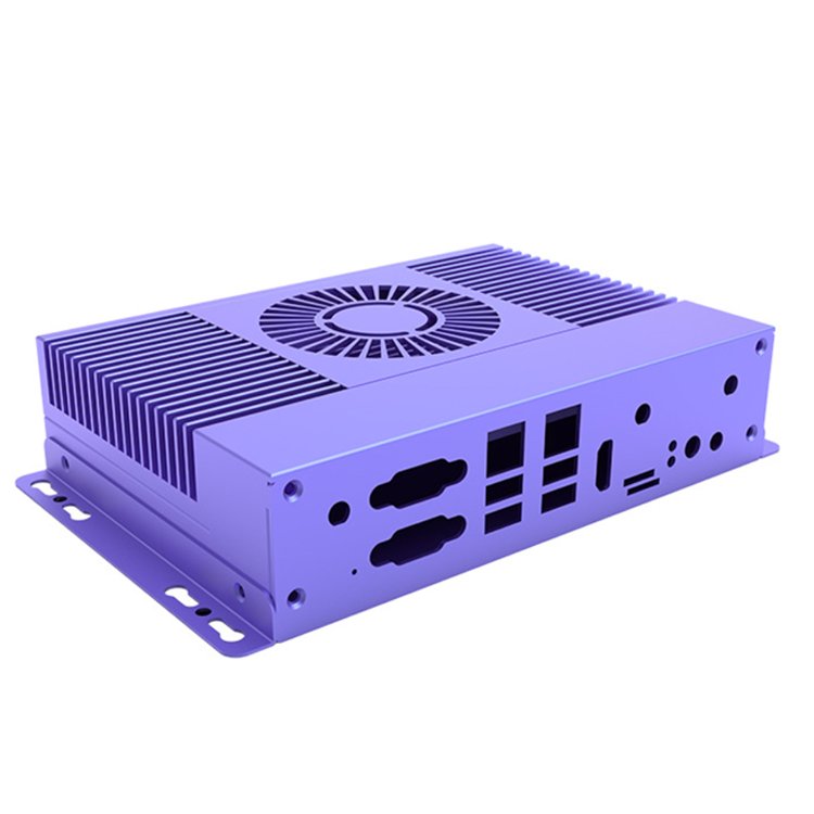 Custom computer enclosed case 4U Mount Chassis stainless steel aluminum sheet metal fabrication