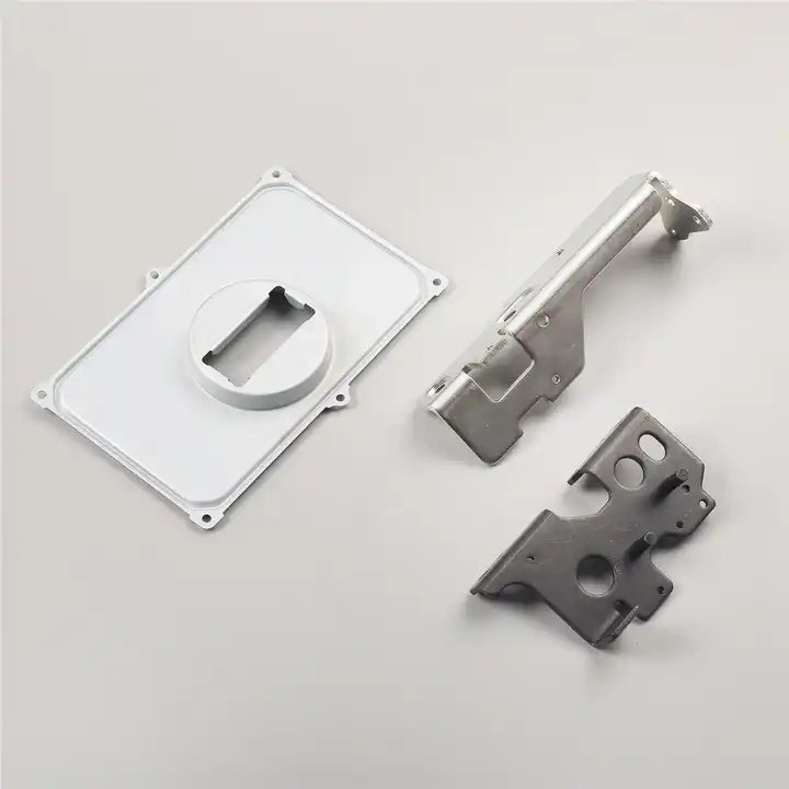 Customized Precision Stamping Sheet Metal Fabrication Mount Brackets Parts Electronics Stamped Bending Mounting Support Brace