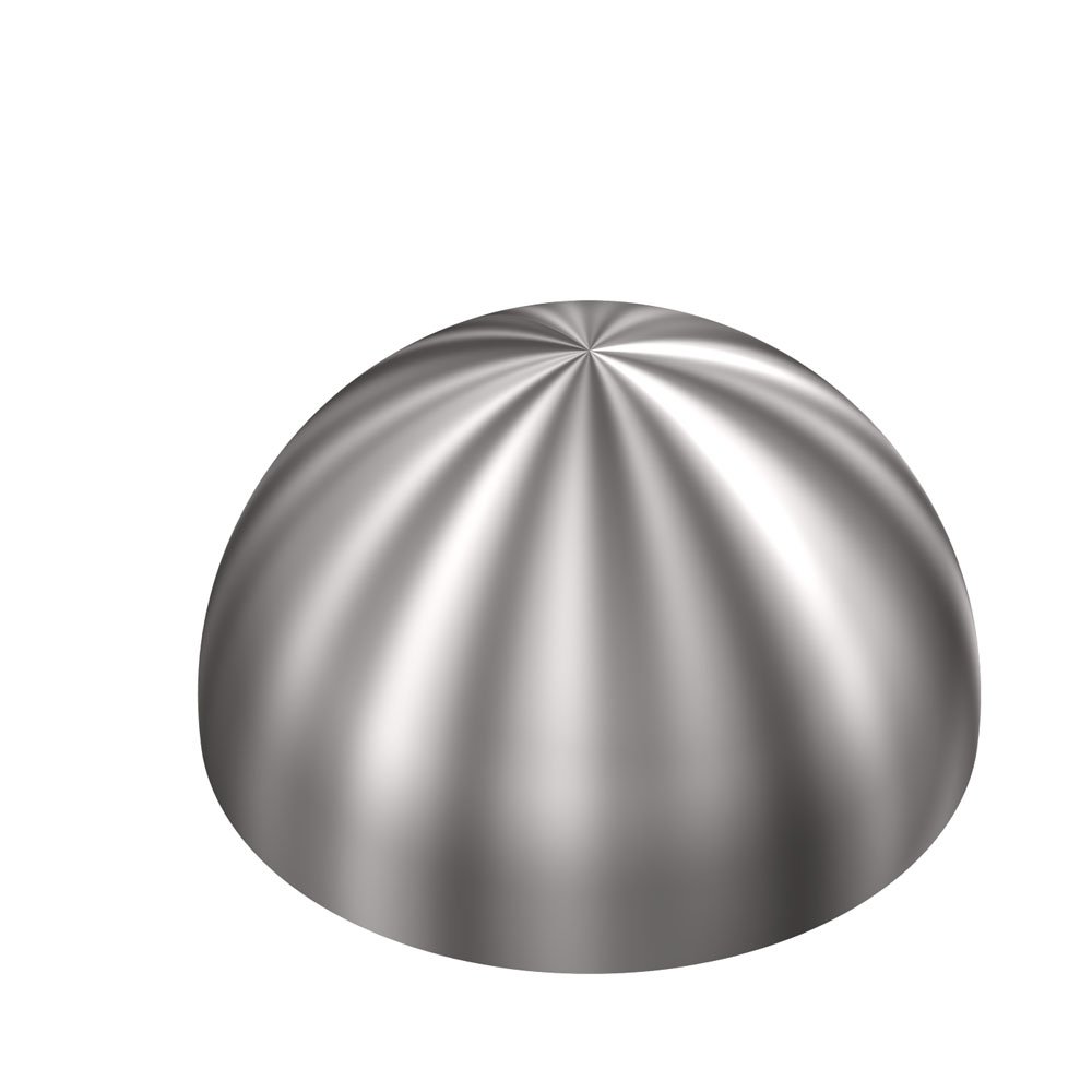 Custom Sheet Metal Fabrication Parts Spun Hemispheres Metal Spinning Formed Metal Hemispheres