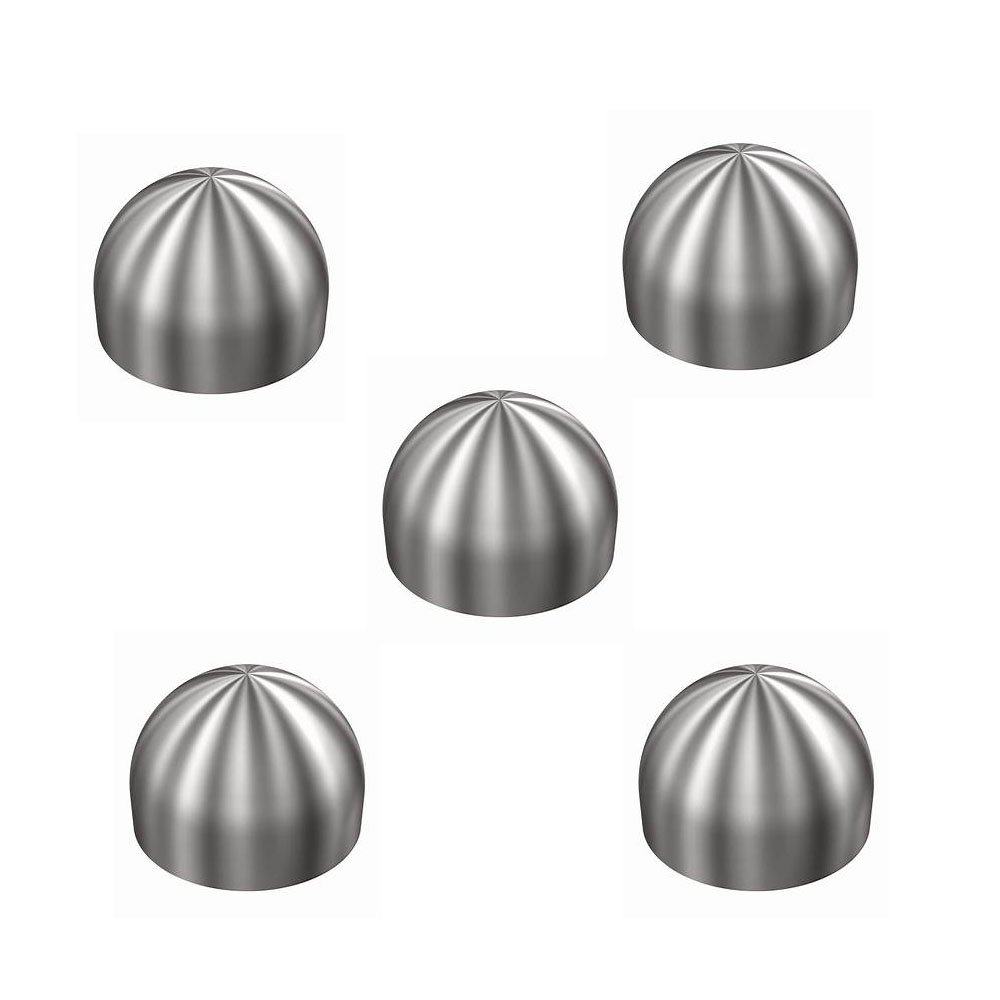 Custom Sheet Metal Fabrication Parts Spun Hemispheres Metal Spinning Formed Metal Hemispheres