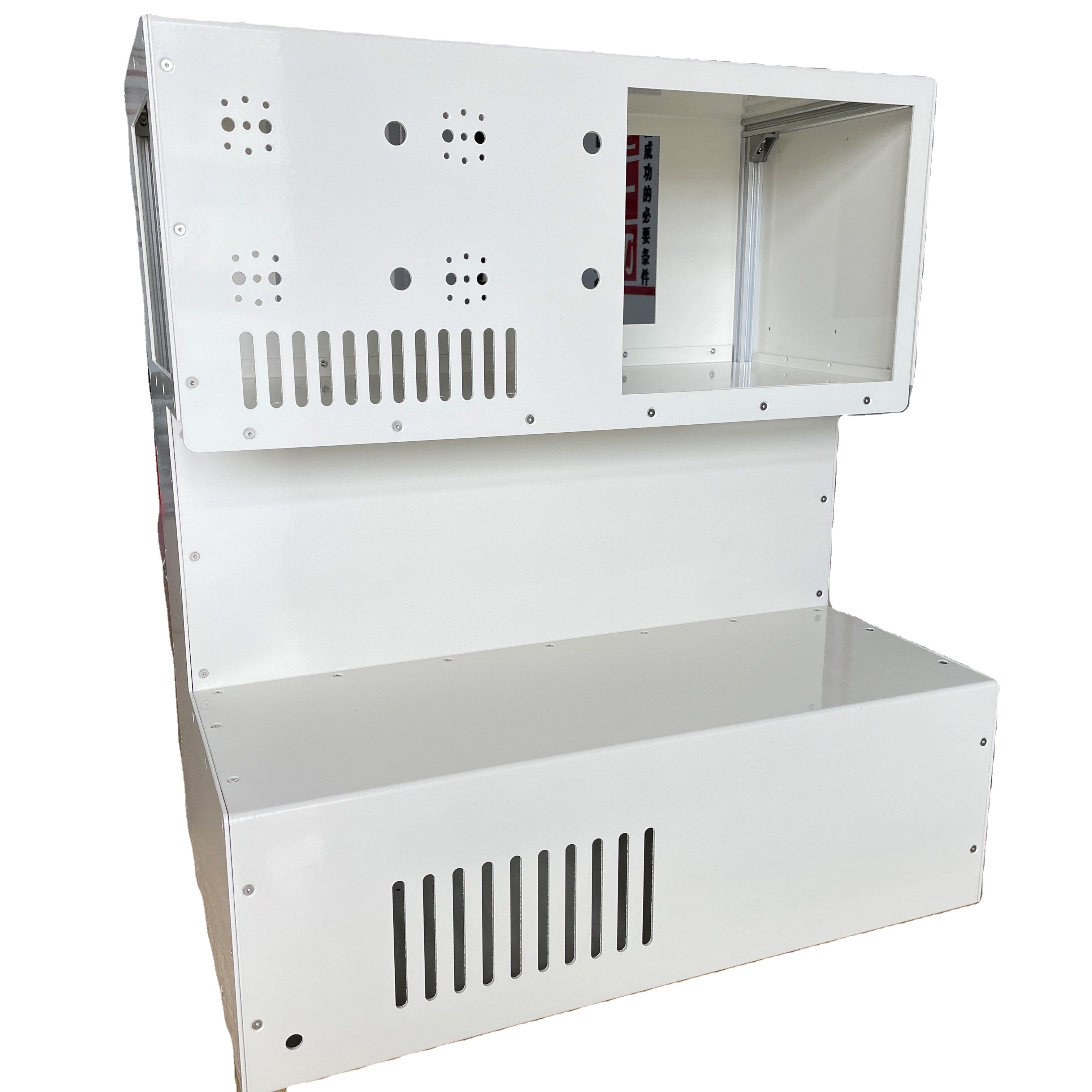 Non-standard equipment aluminum alloy industrial control electric vehicle battery box cabinet