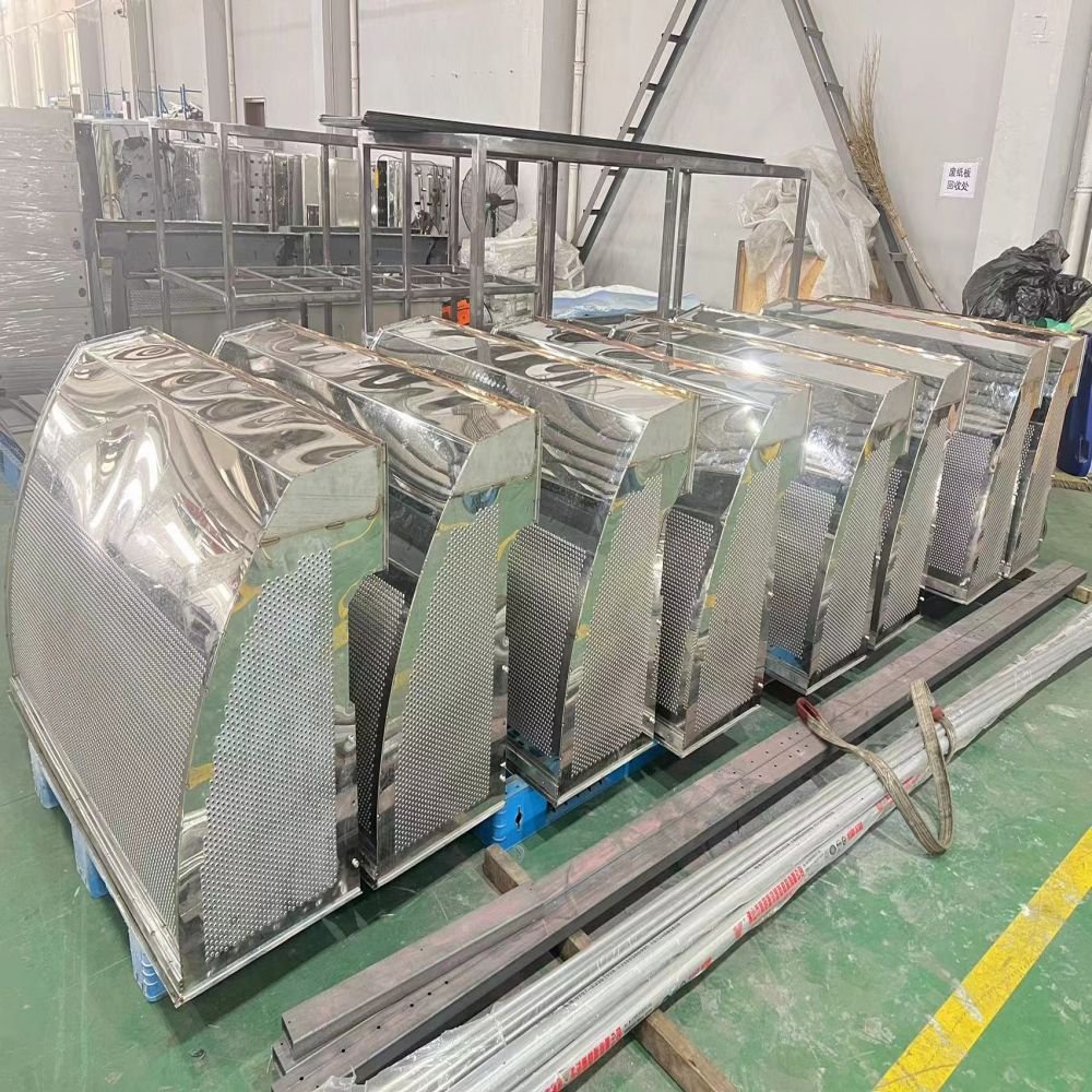 High Quality Custom Bending Stamping Processing Laser Cutting Service Stainless Steel Frame Sheet Metal Fabrication