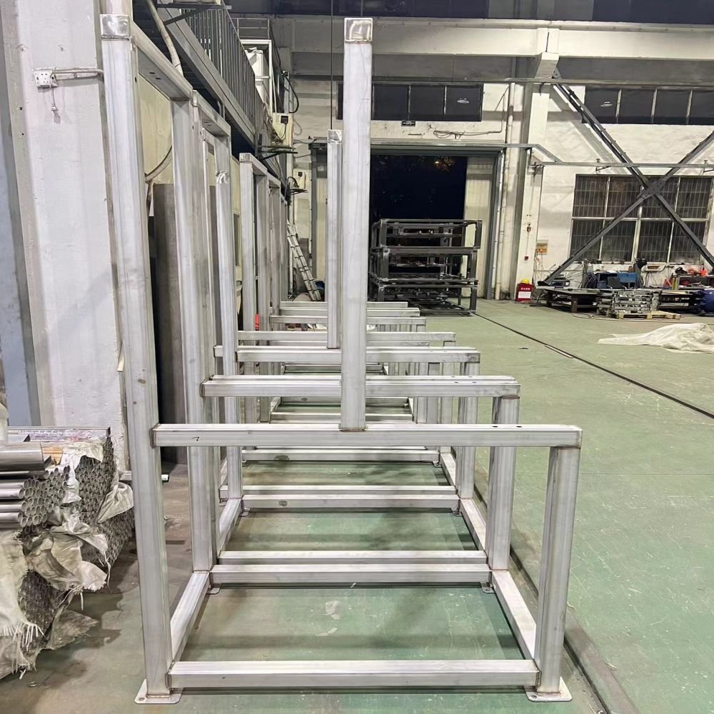 High Quality Custom Bending Stamping Processing Laser Cutting Service Stainless Steel Frame Sheet Metal Fabrication