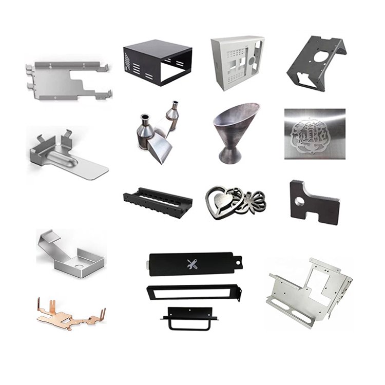 Sheet Metal Fabrication Services Customized Stamping Bending Laser Cutting Powder Coating Iron Copper Aluminium Stainless Steel