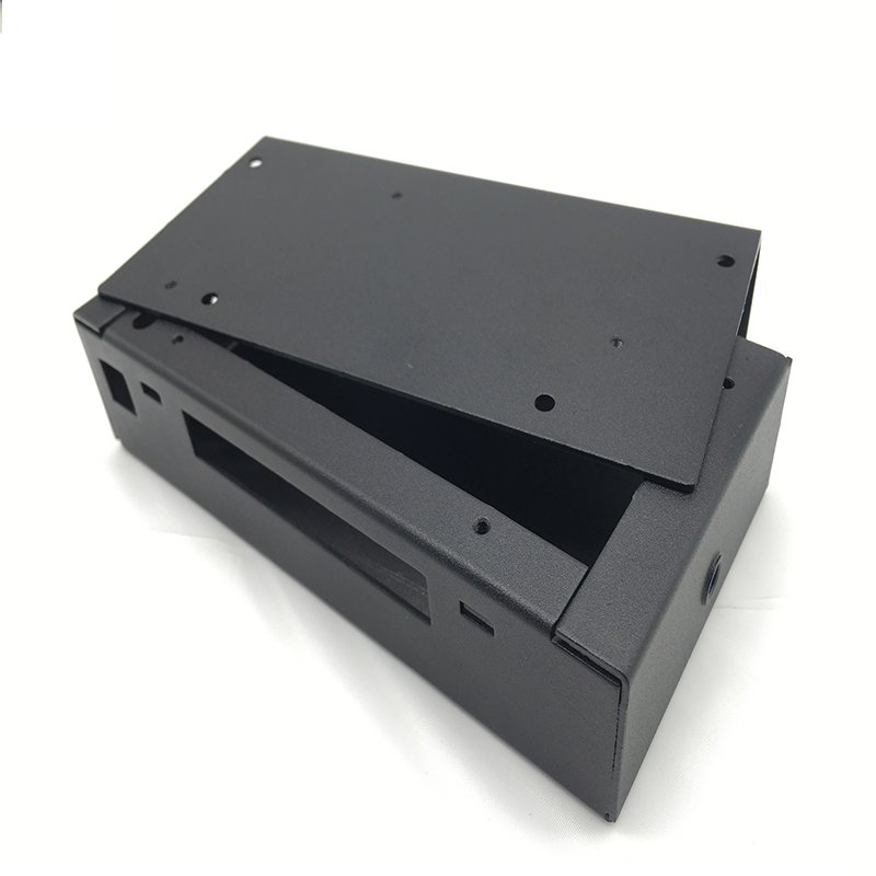Custom hdd enclosure metal box small aluminum case laser cutting products sheet metal fabrication