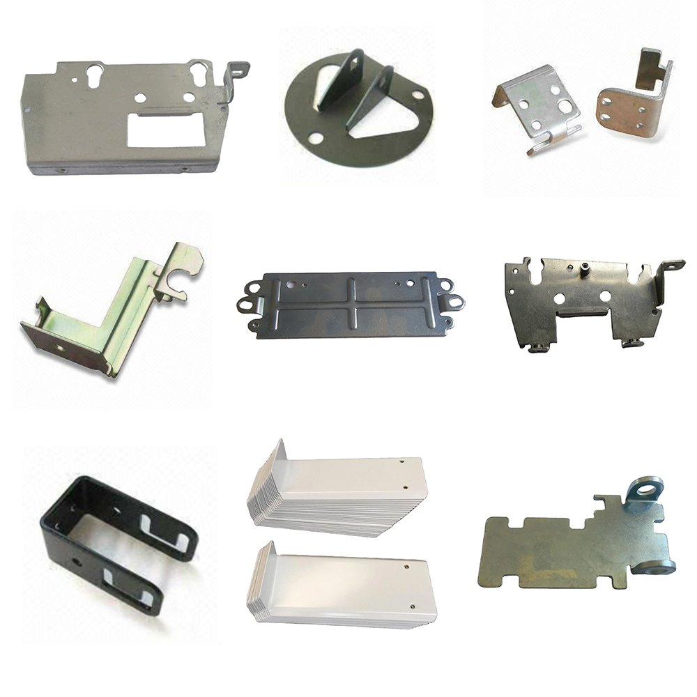 customized metal stamped parts cutting bending products sheet metal fabrication parts with spray metal wall bracket