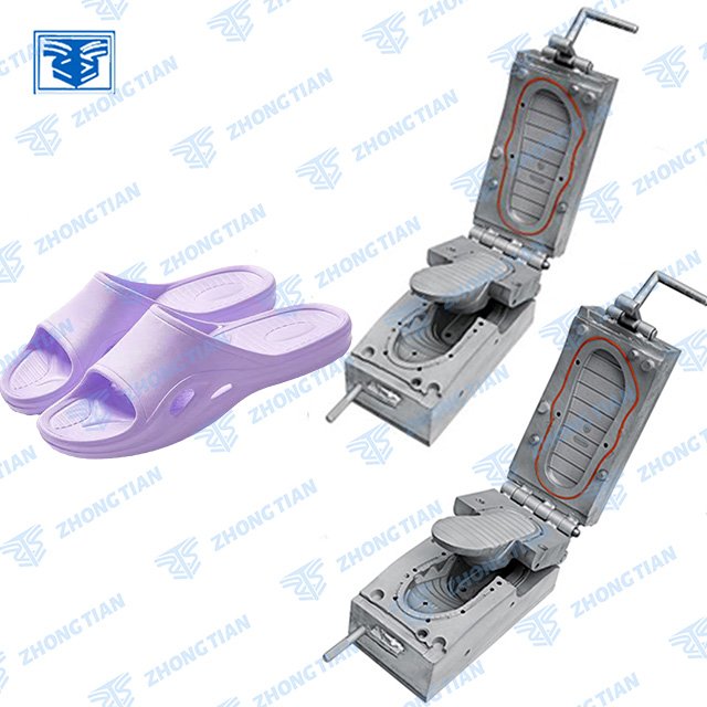 China Lady PVC Slipper Wedge Shoe Mould For Plastic Shoe Making Machine