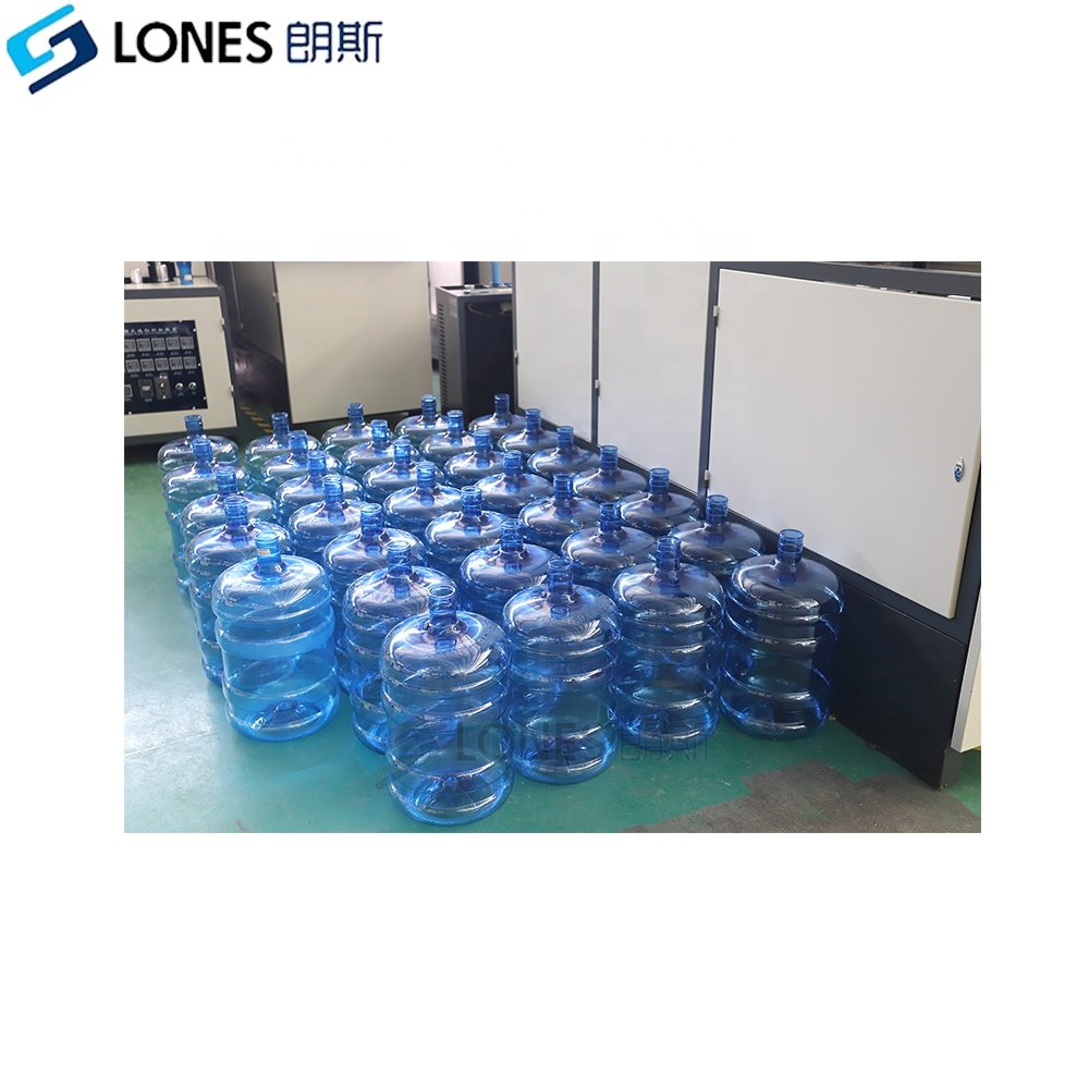 LS-B20L high quality long time after sales service 5L to 22L PET blow moulding machine price 120BPH PET blower machine factory