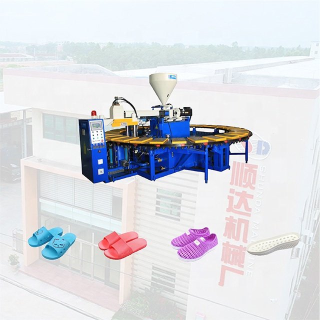 2021 SD-201PX One color Air Blowing PVC shoe Moulding Machine
