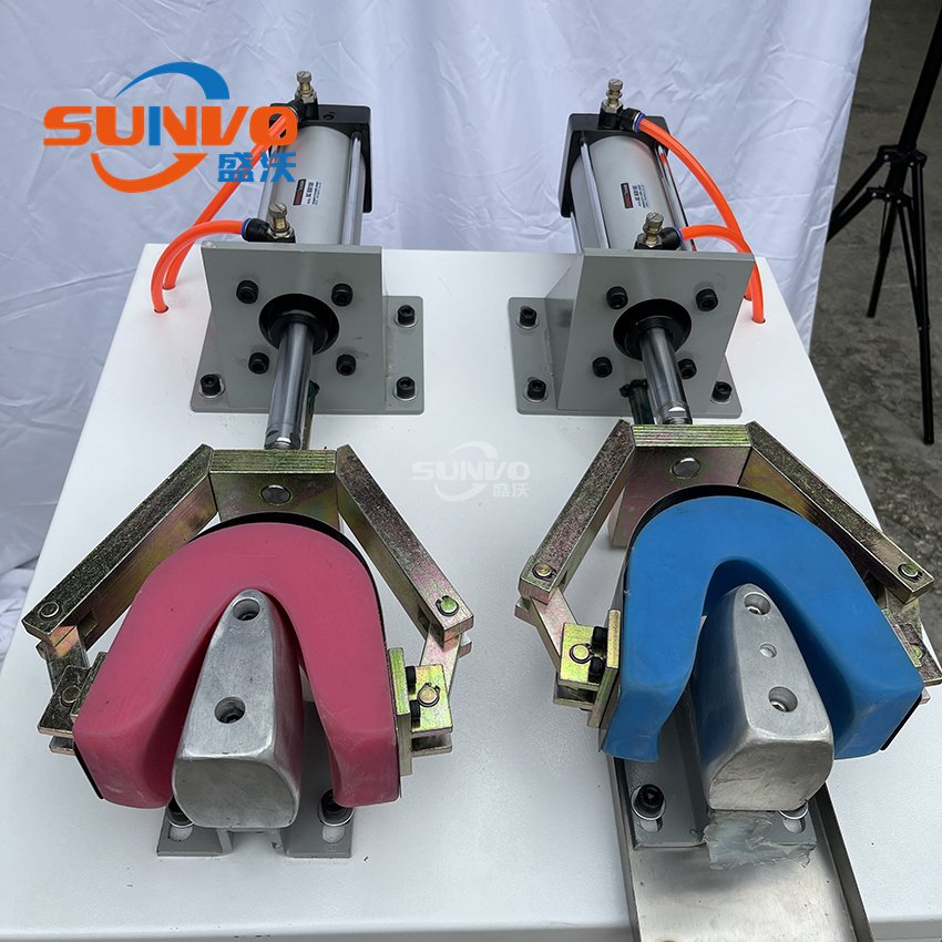 Horizontal One Cold And One Hot Heel Shaping Machine Back Part Heel Forming Moulding Machines