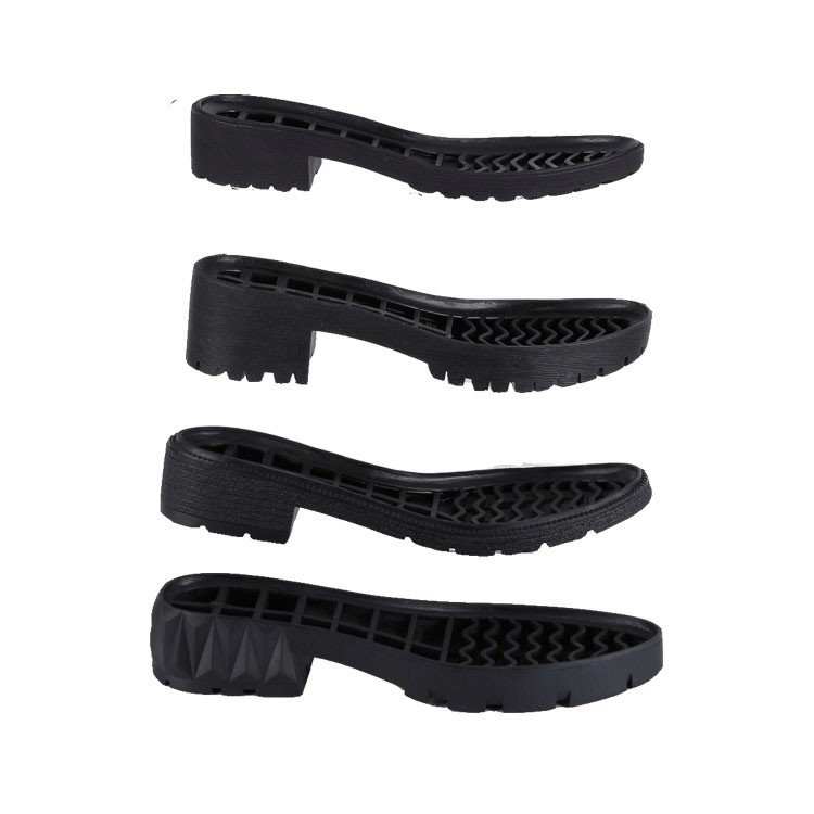 2019 New style women high heel rubber shoe sole making