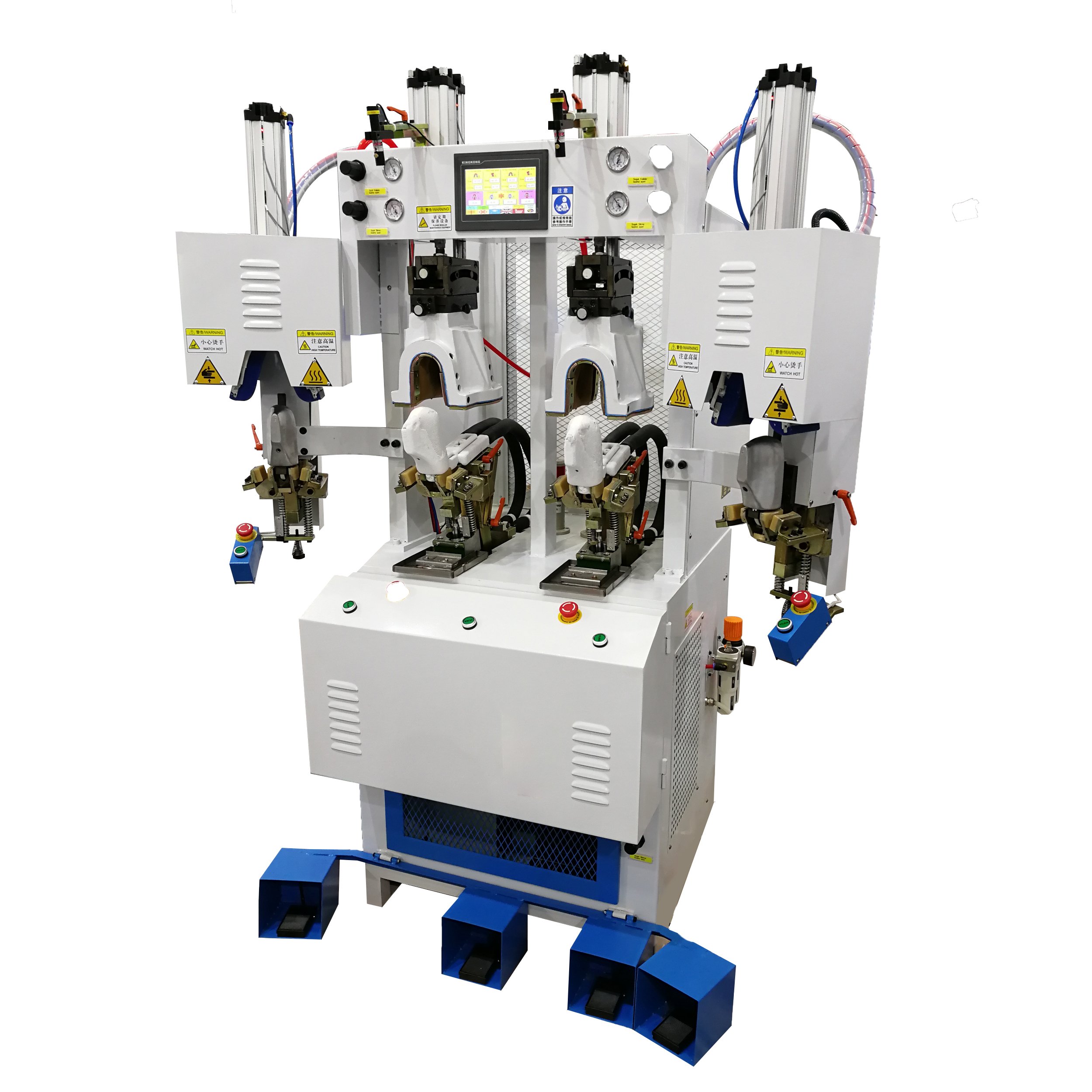 Press Down Quickly Lasting Styling Hot And Cold Shoe Making Machine Backpart Moulding Machine