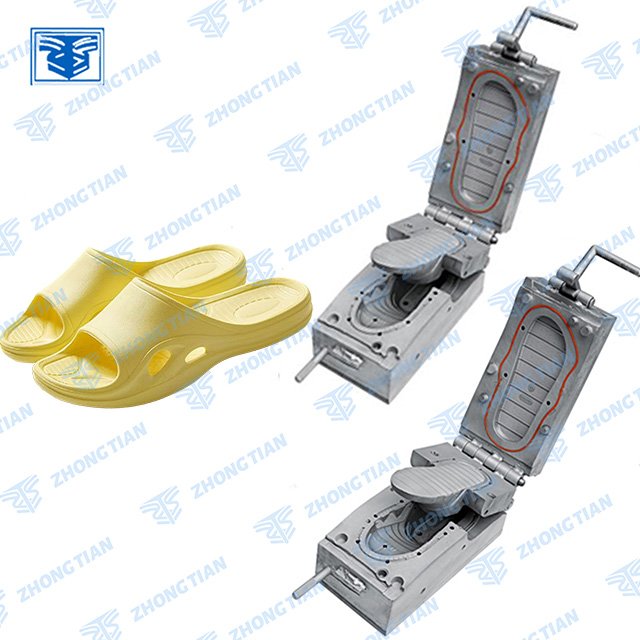 Customized PVC Shoe Plastic Injection Mould Pvc Air Blowing Shoes Mould For Shoe Making Machines