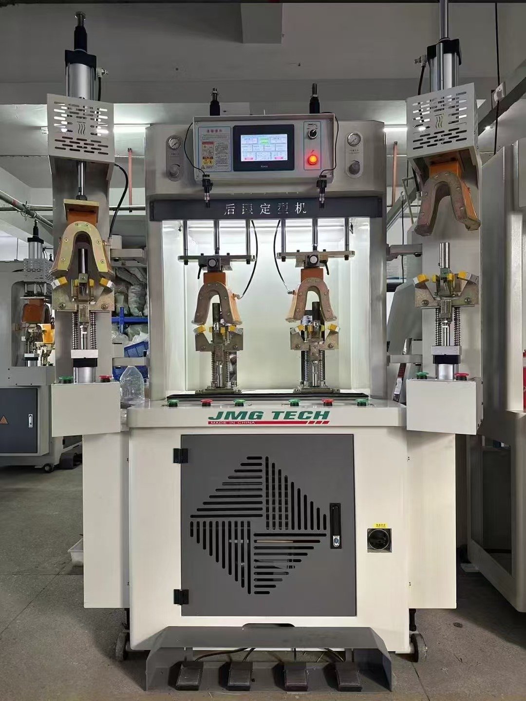 Hot and cold shoe heel Shaping Machine counter moulding shoe making machine