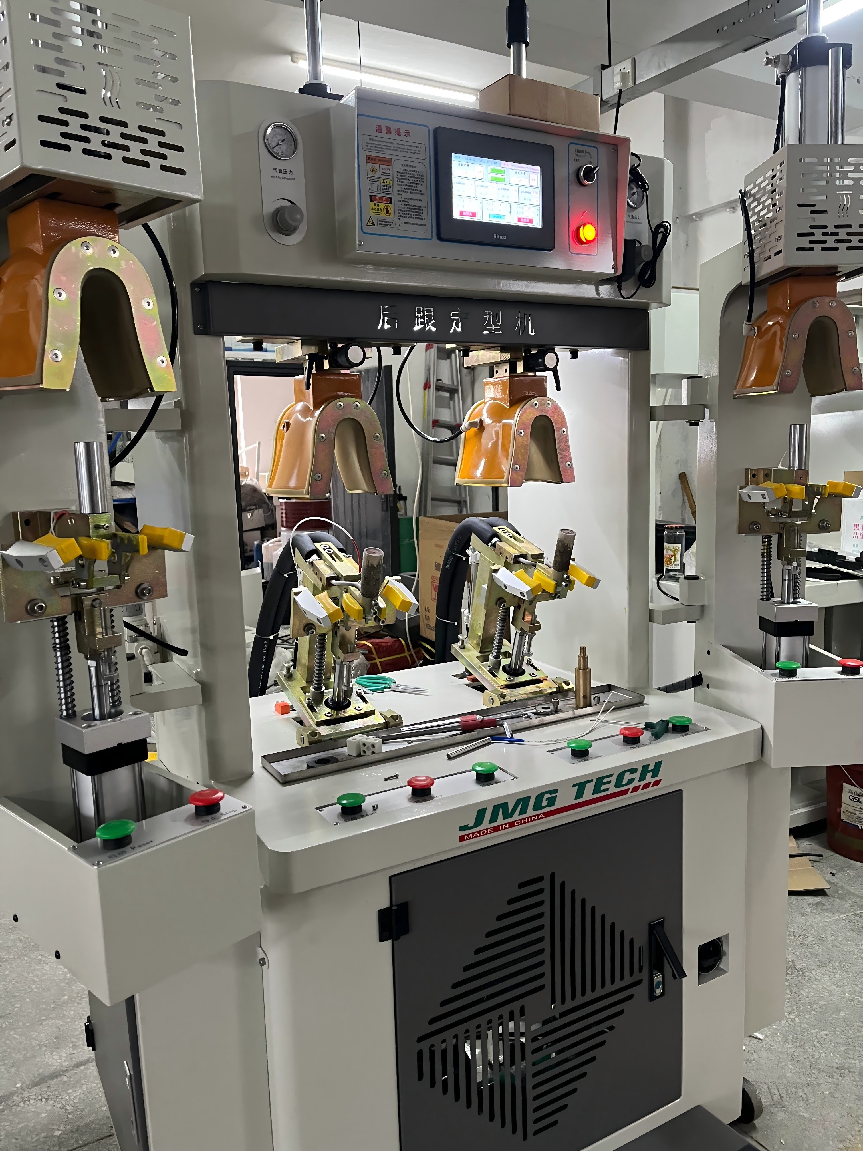 Hot and cold shoe heel Shaping Machine counter moulding shoe making machine