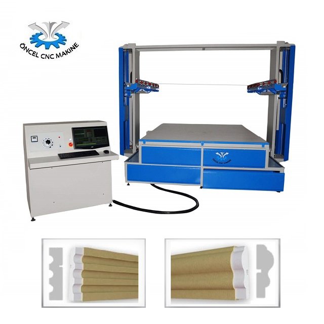 Cnc Machines Cnc Router for EPS Foam Foam Cutting 3d 3D Mould Sculpture Multifunction 4 Axis Japan Duty Servo Steel Motor Heavy