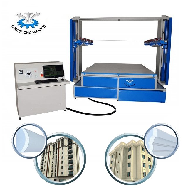 Cnc Machines Cnc Router for EPS Foam Foam Cutting 3d 3D Mould Sculpture Multifunction 4 Axis Japan Duty Servo Steel Motor Heavy