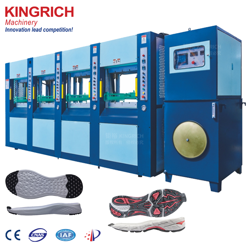 Double color High-Quality Full Automatic EVA/FRB Injection Moulding Machine