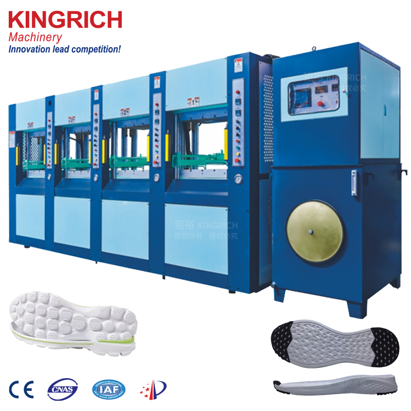 Double color High-Quality Full Automatic EVA/FRB Injection Moulding Machine