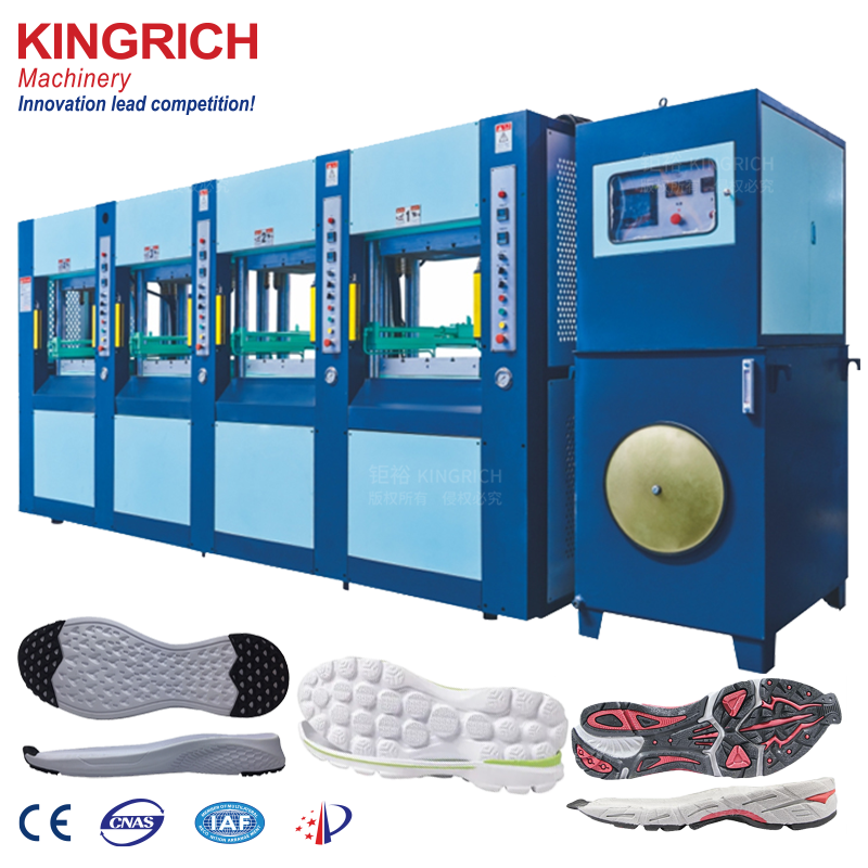 Double color High-Quality Full Automatic EVA/FRB Injection Moulding Machine