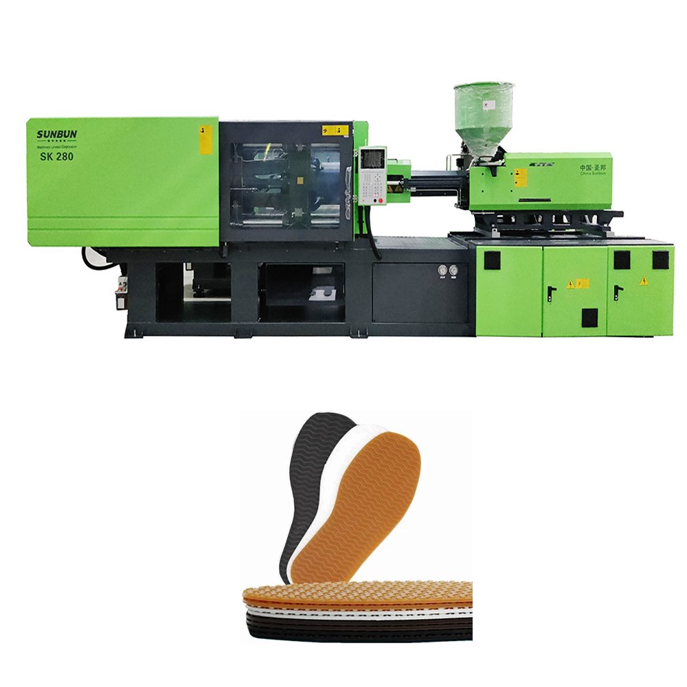SK 280 Plastic Injection Moulding Machine shoe sole making machine inyectora de plastico