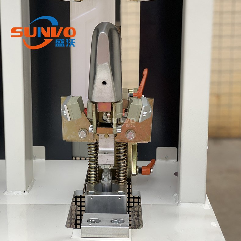 Single Station Heel Part Moulding Machine For Shoe Making Hot And Cold Back Part Forming Machine