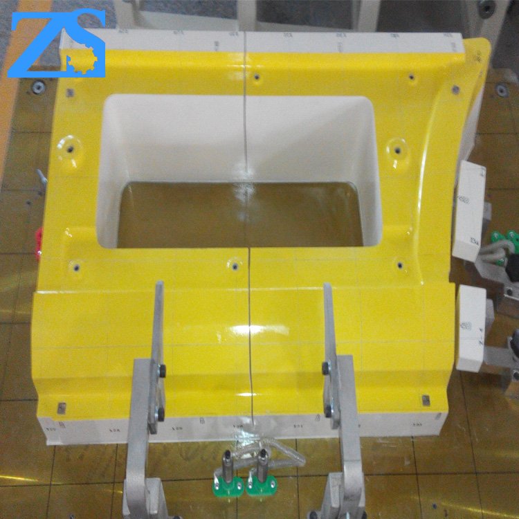 hand modeling epoxy resin block used checking fixture on CNC machine tooling board Working Boards tool board