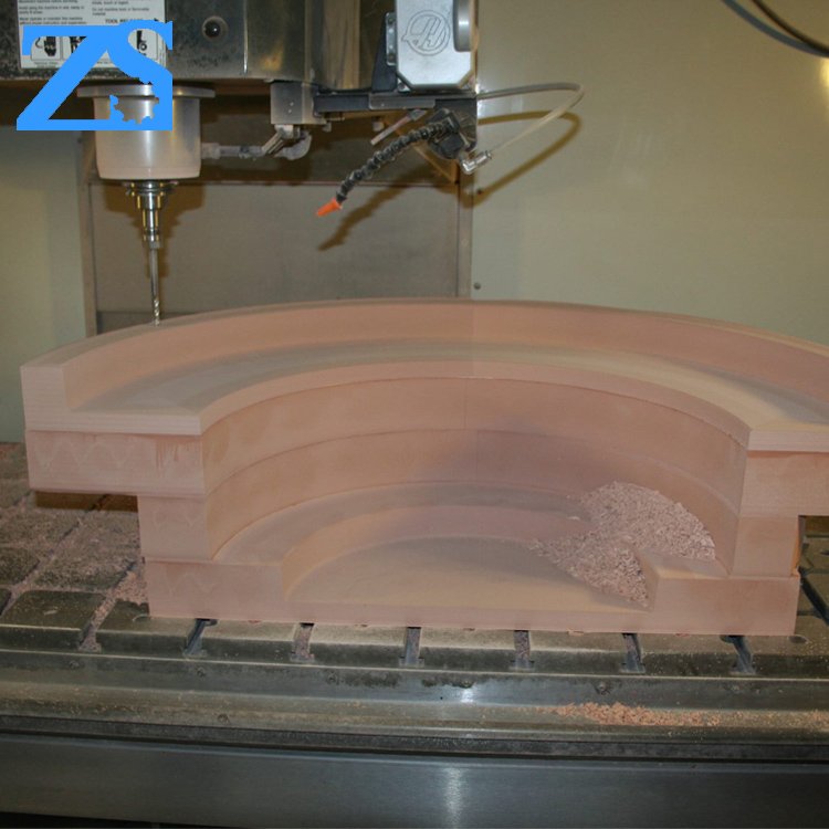 hand modeling epoxy resin block used checking fixture on CNC machine tooling board Working Boards tool board