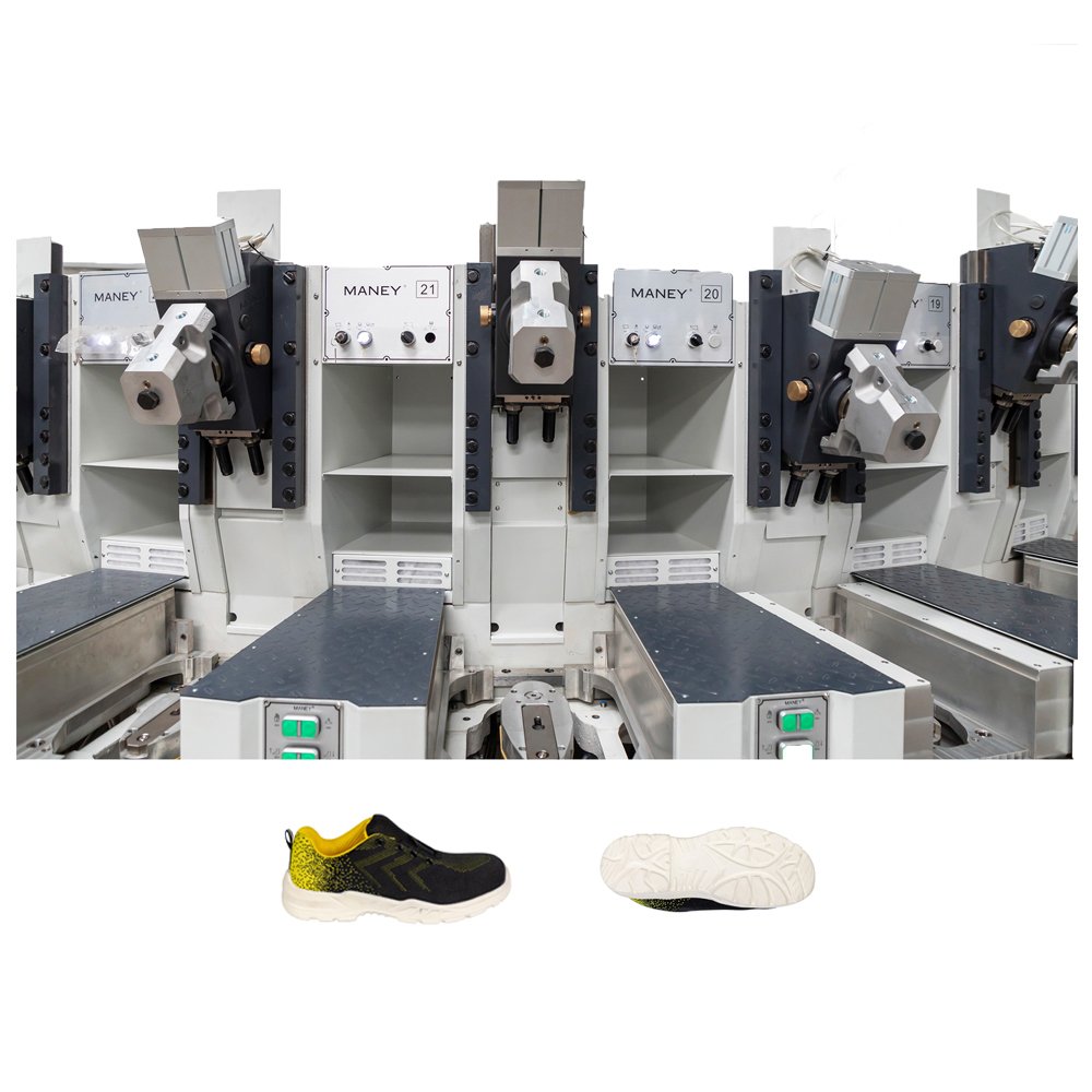 Fully Automatic PU TPU 24 Station Injection Molding Sole Making Machine For Shoes Industry