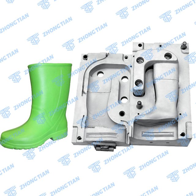Factory Hot Sale Aluminum Material Eva Rain Boots shoe mold For Injection Machine