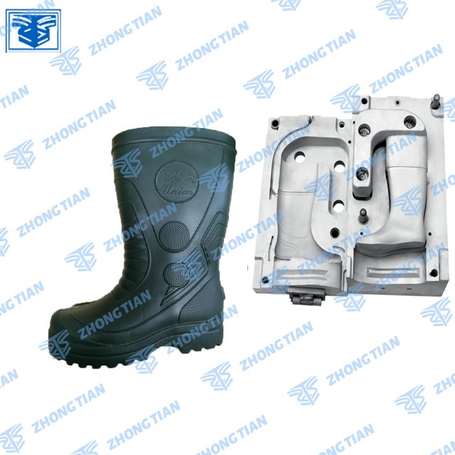 Factory Hot Sale Aluminum Material Eva Rain Boots shoe mold For Injection Machine