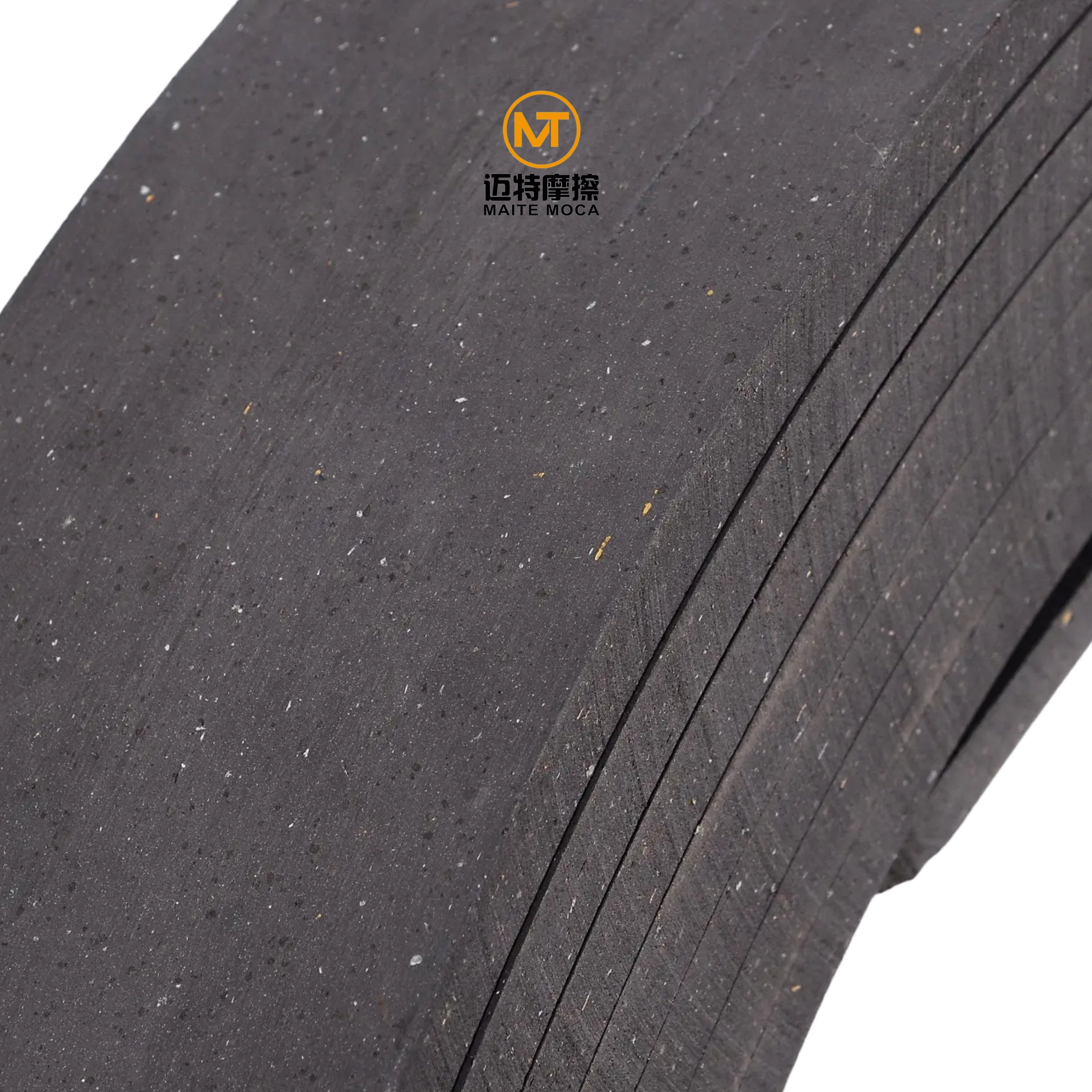 Moulded Brake Shoes material Rubber Based Black Brake Lining In Rolls