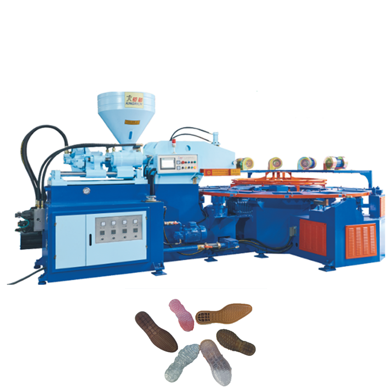 One Color Pvc Tpr Professional High Quality Tr Rubber Soles Injection Machine