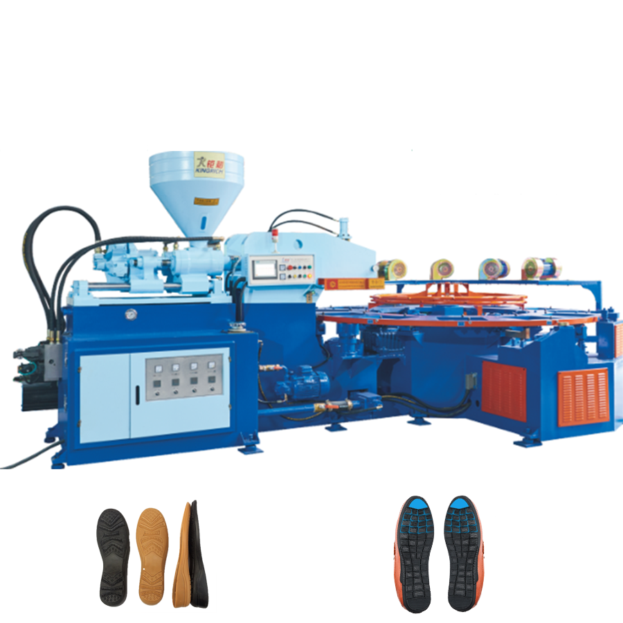 One Color Pvc Tpr Professional High Quality Tr Rubber Soles Injection Machine