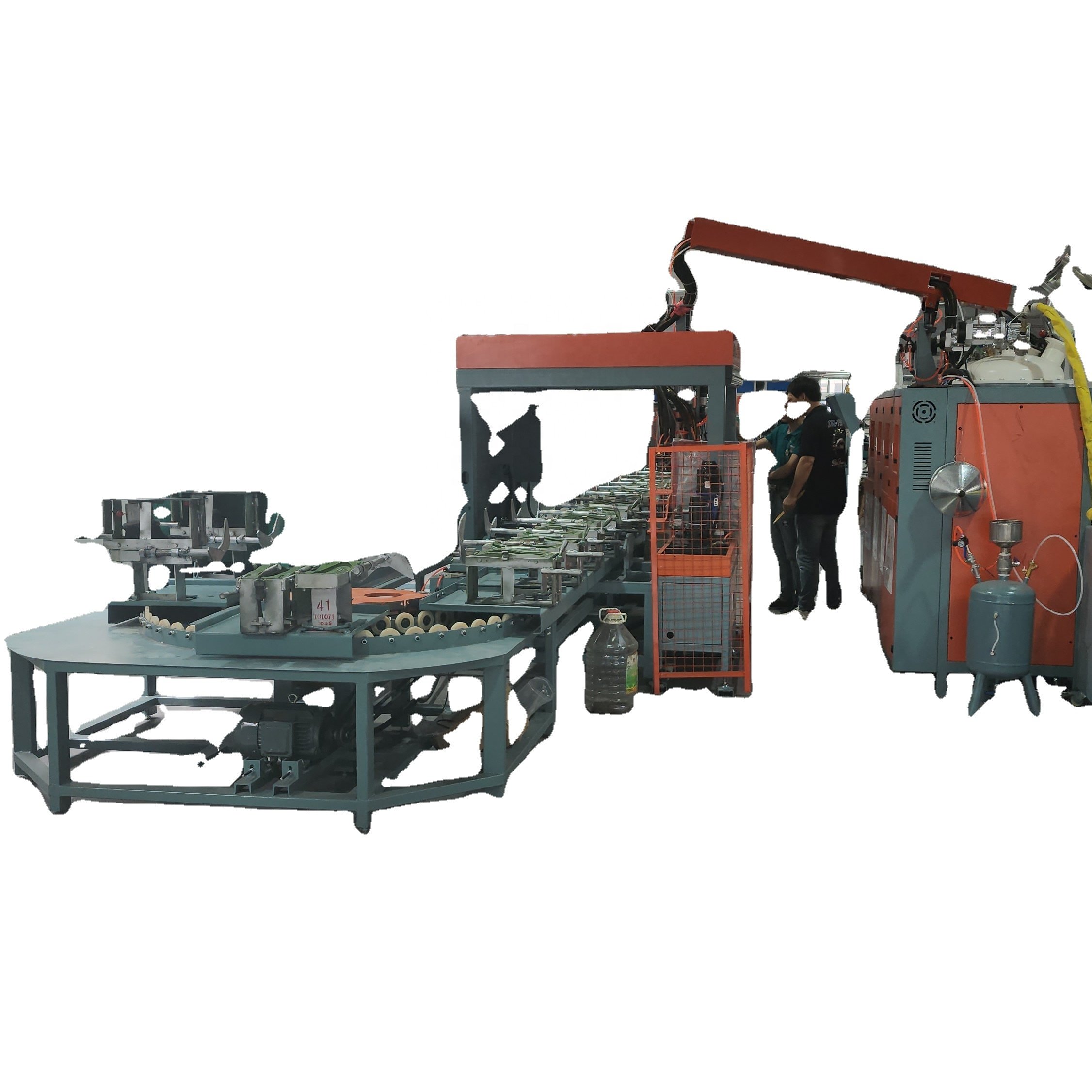 automatic PU shoe moulding machines safety shoe machine PU shoe injection machine