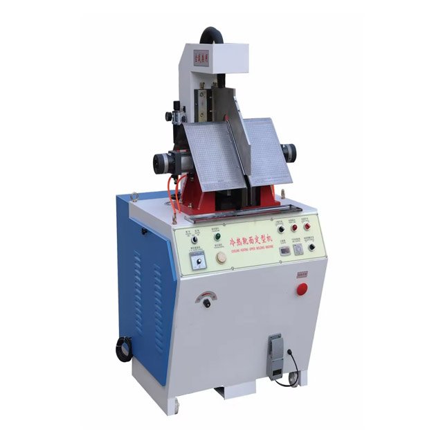 Pneumatic Double Shoe Upper Moulding Boot Vamp Crimping Moulding Machine Used Manufacturing Plant Shoes Machine Manufacturer