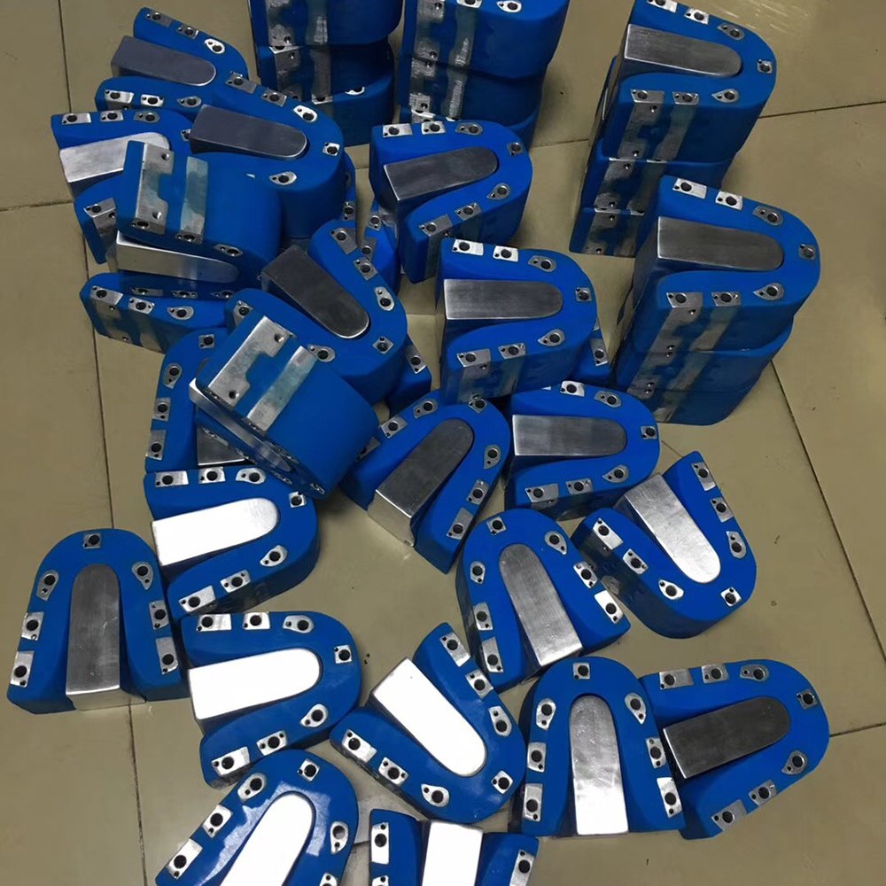Shoe Back Part Two Cold And Two Heat Back Forming Counter Moulding Machine moulds ready to ship