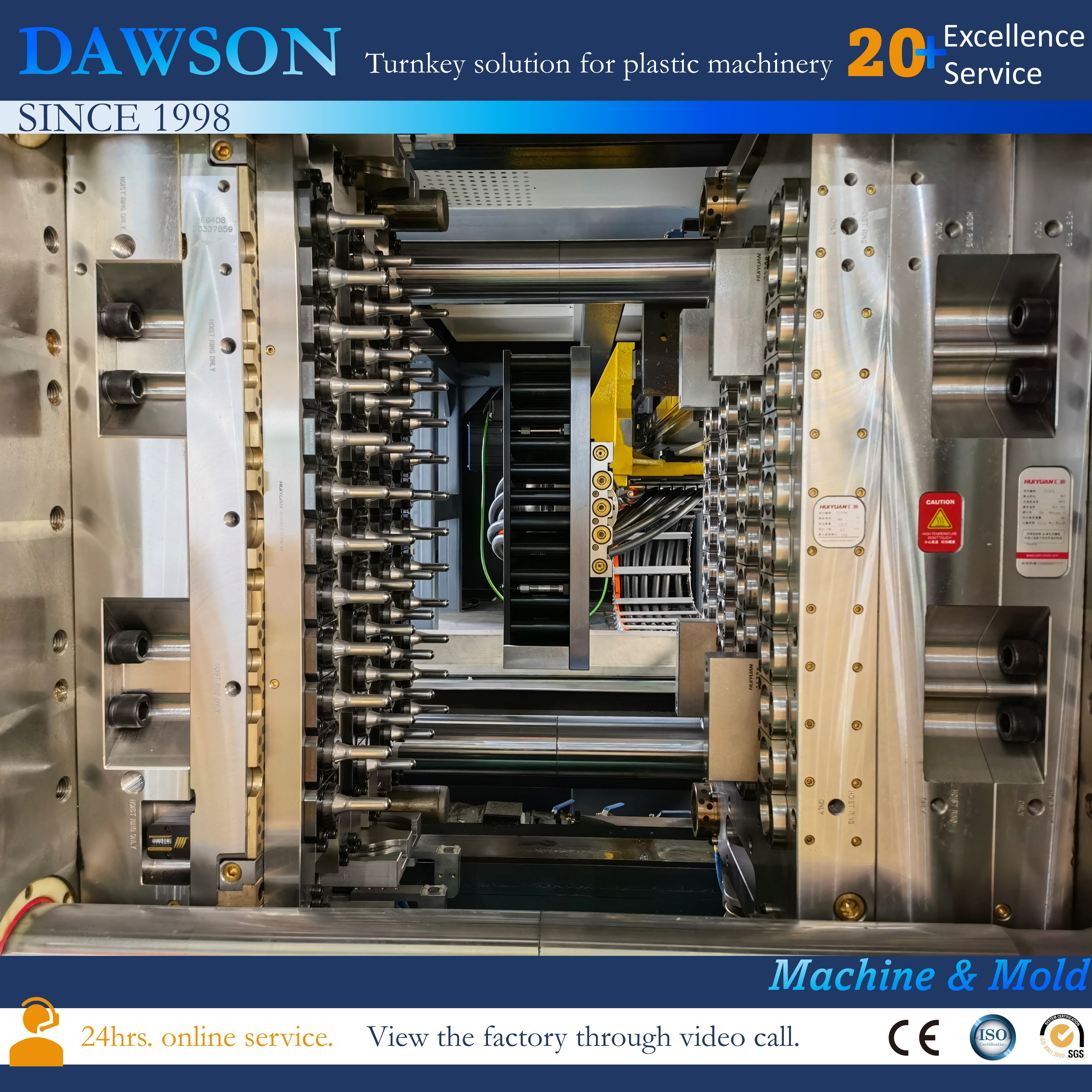 PET Preform Making High Speed PET Production Plastic moulding machines Injection Molding Machine